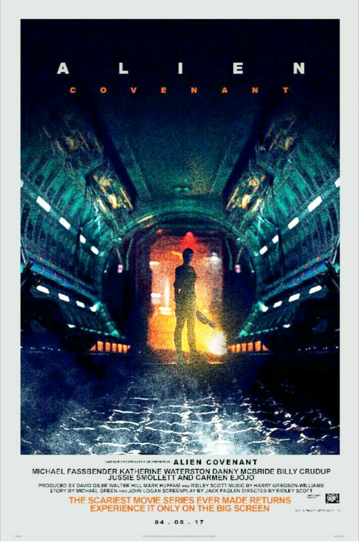Alien: Covenant retro-style poster (fan made)