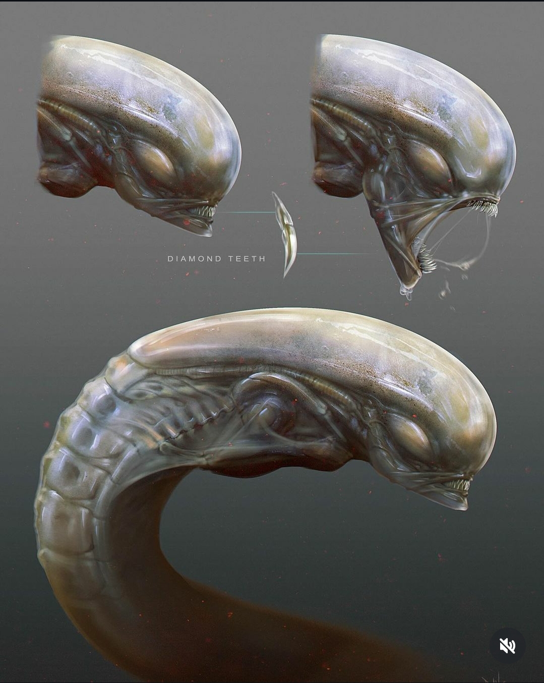 Alien: Romulus Chestburster design