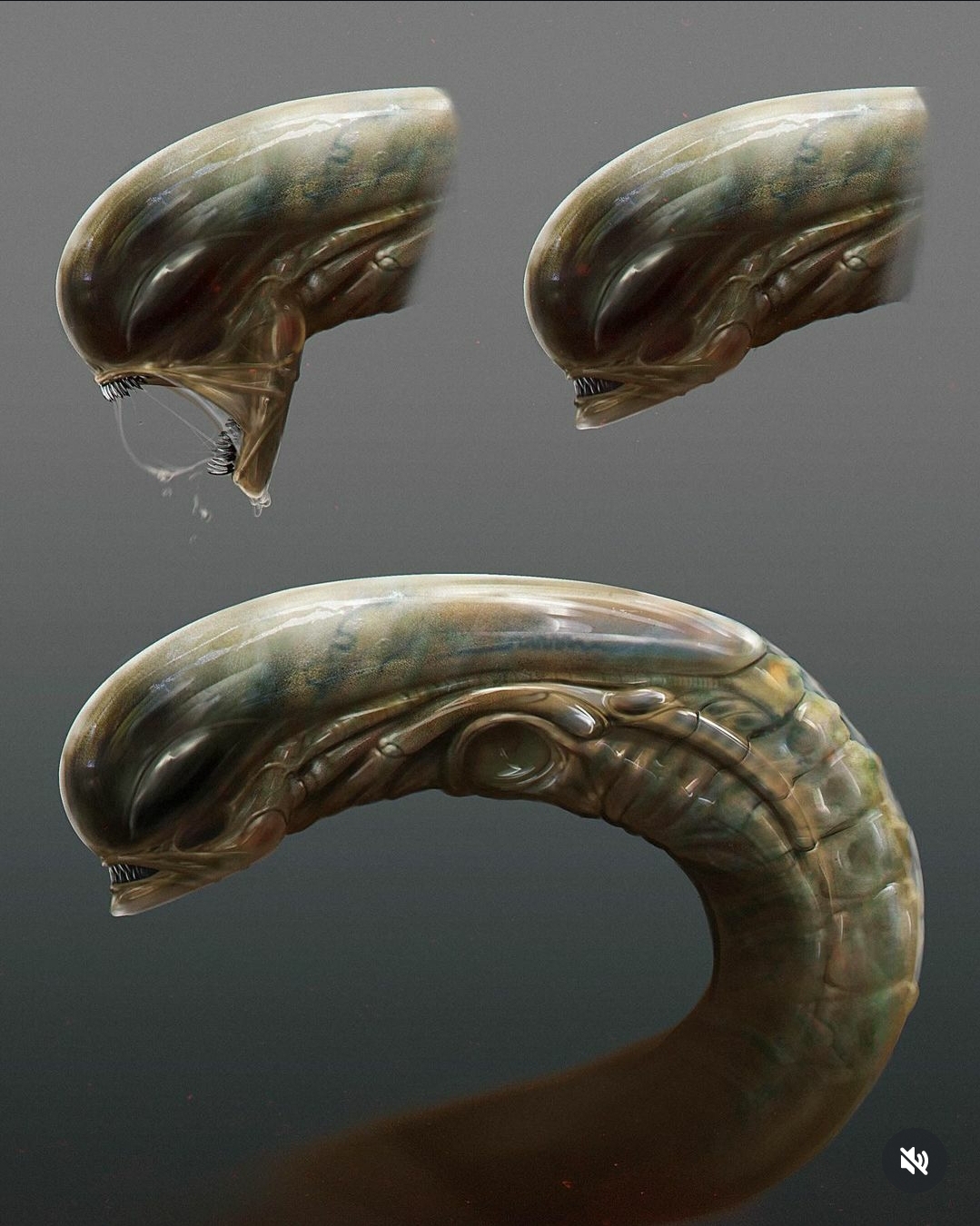 Alien: Romulus Chestburster design