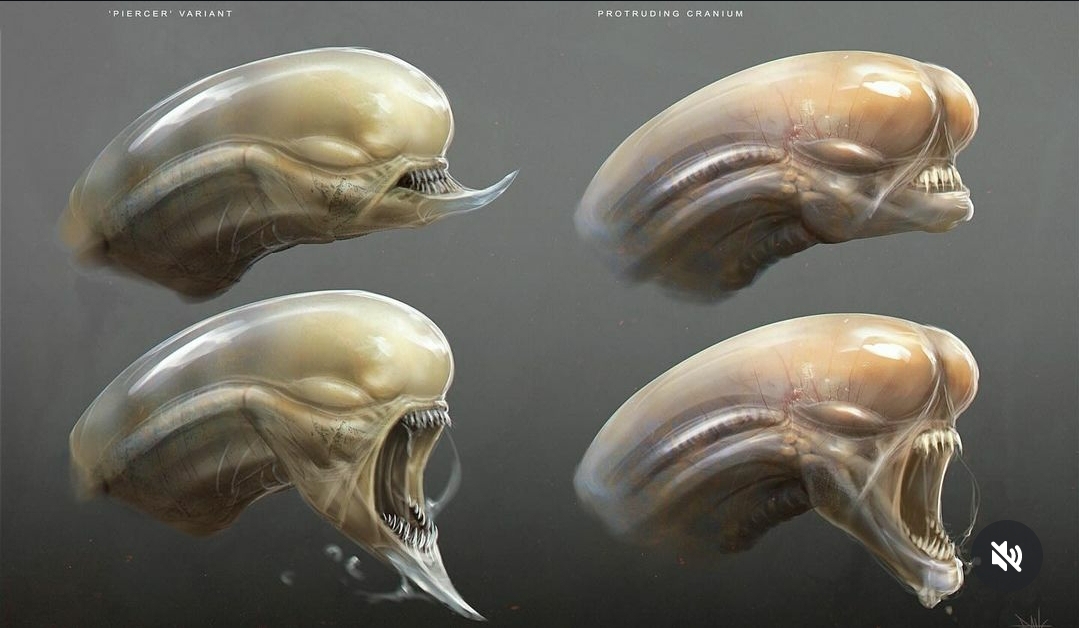 Alien: Romulus Chestburster design by Dane Hallett