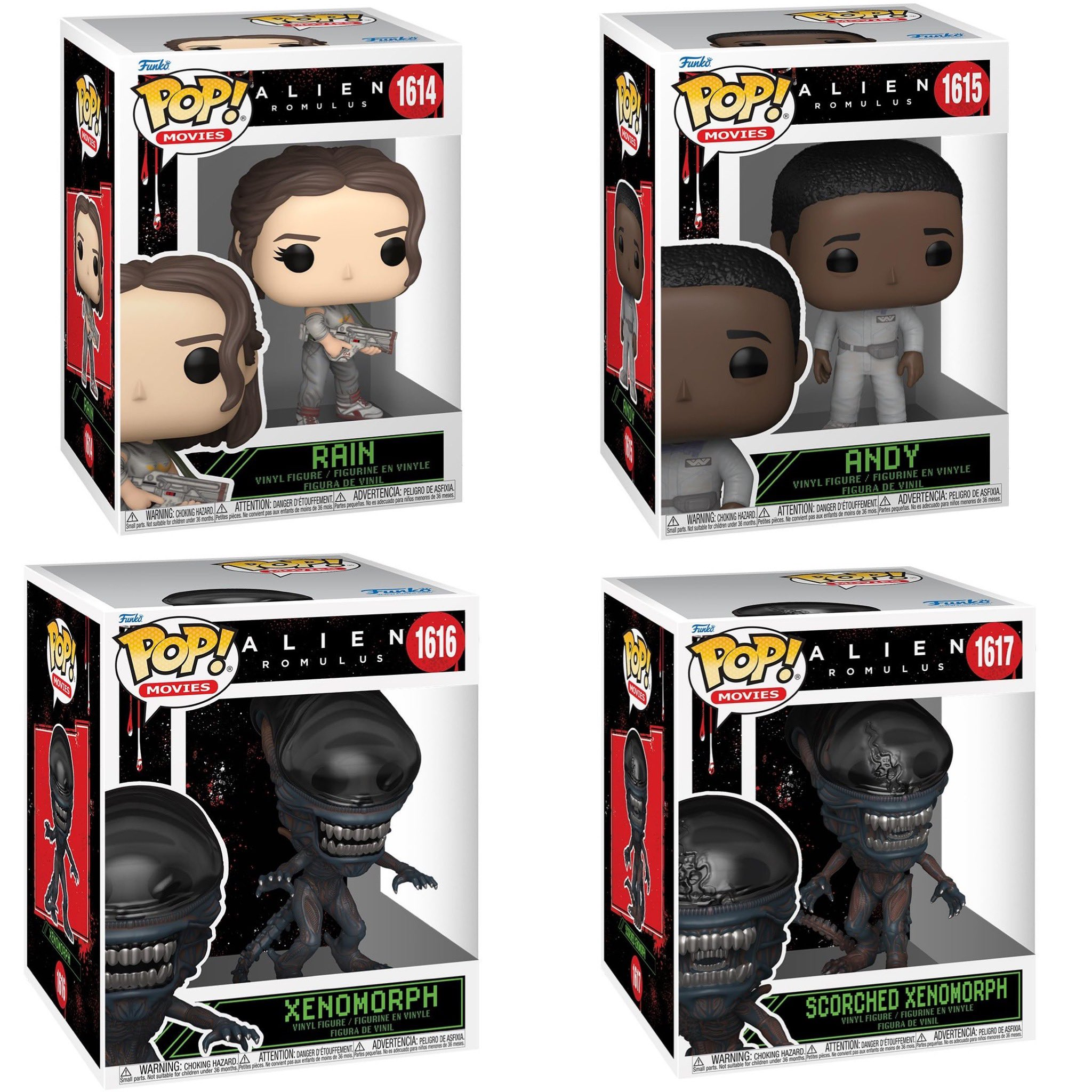 Alien: Romulus Funko Pop packaging