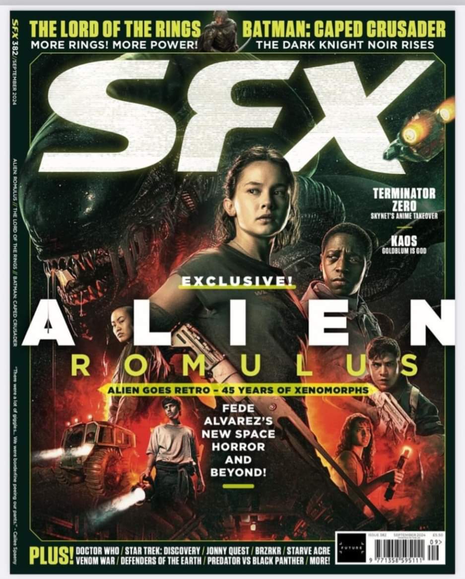 Alien: Romulus SFX Magazine Cover