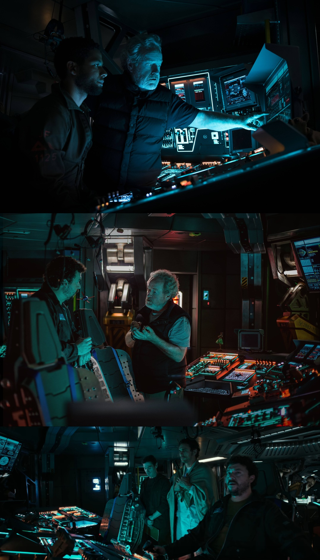 Alien Covenant inside cockpit