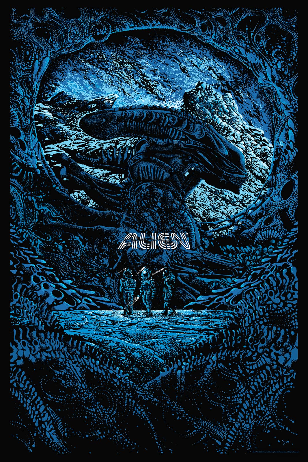 ALIEN Screenprint by Killian Eng