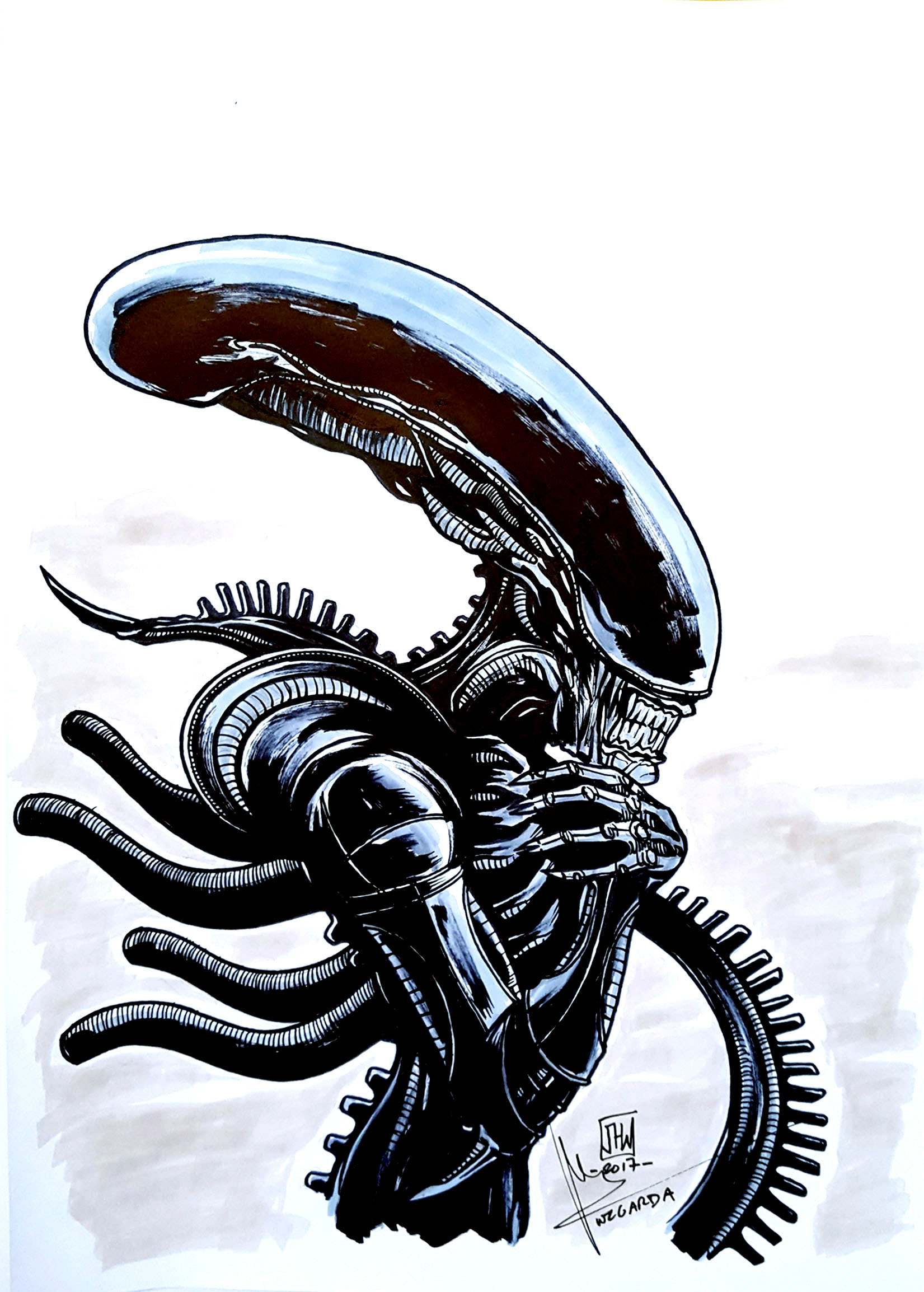 Alien Sketch Comic Convention 2017
