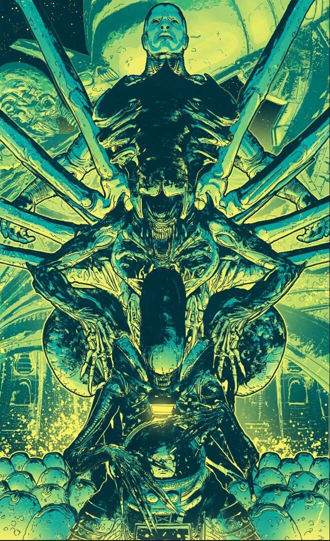 Alien Day poster by Tristan Jones