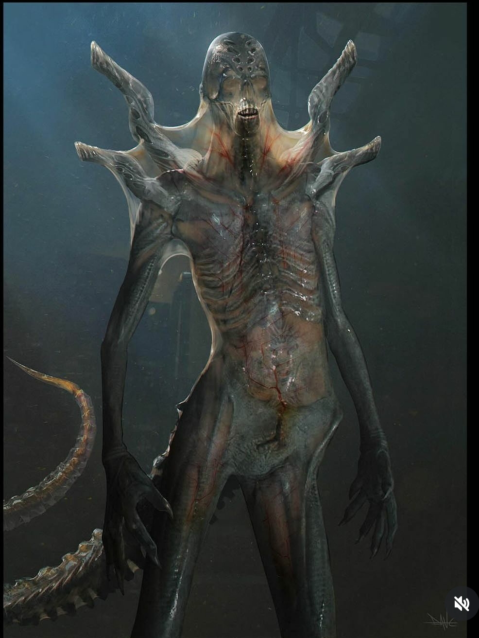 Alternative / Unused Offspring Alien concept