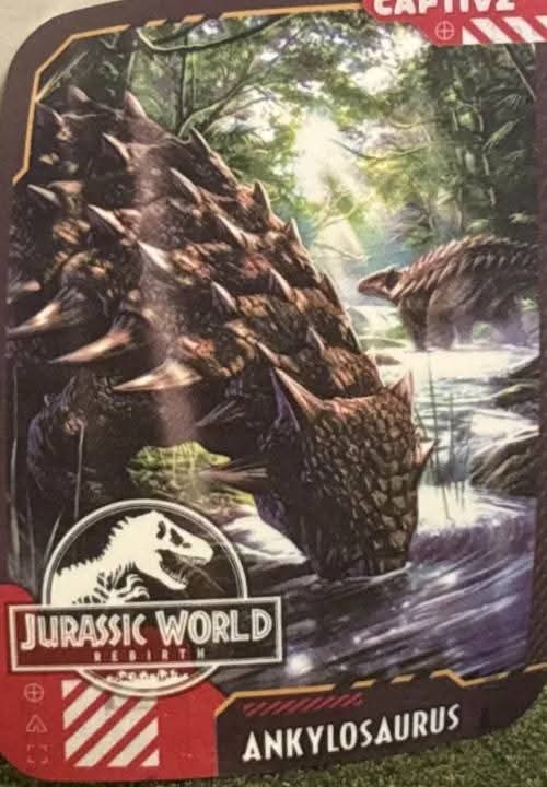 Ankylosaurus Captivz Card Artwork