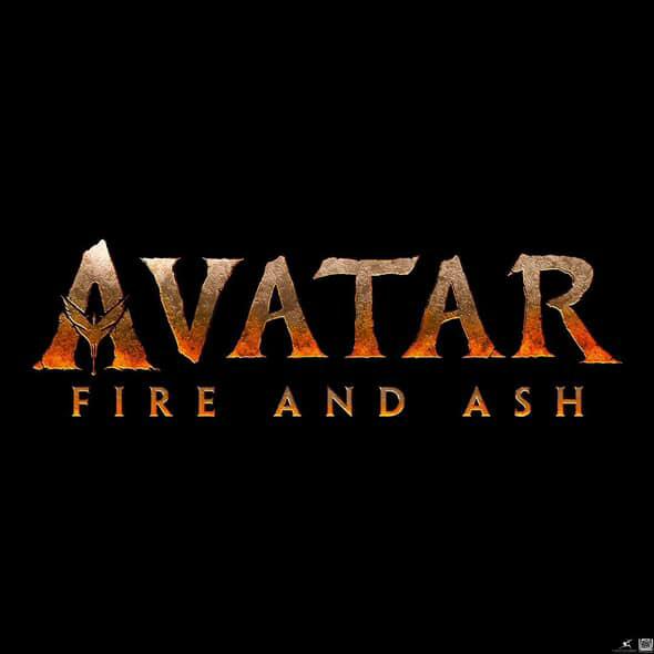 Avatar: Fire and Ash official movie logo