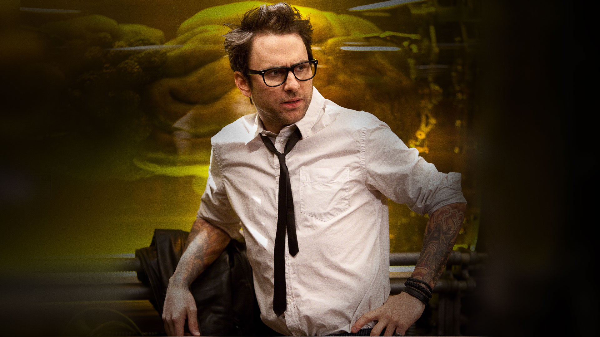 Charlie Day is Dr. Newton Geizler