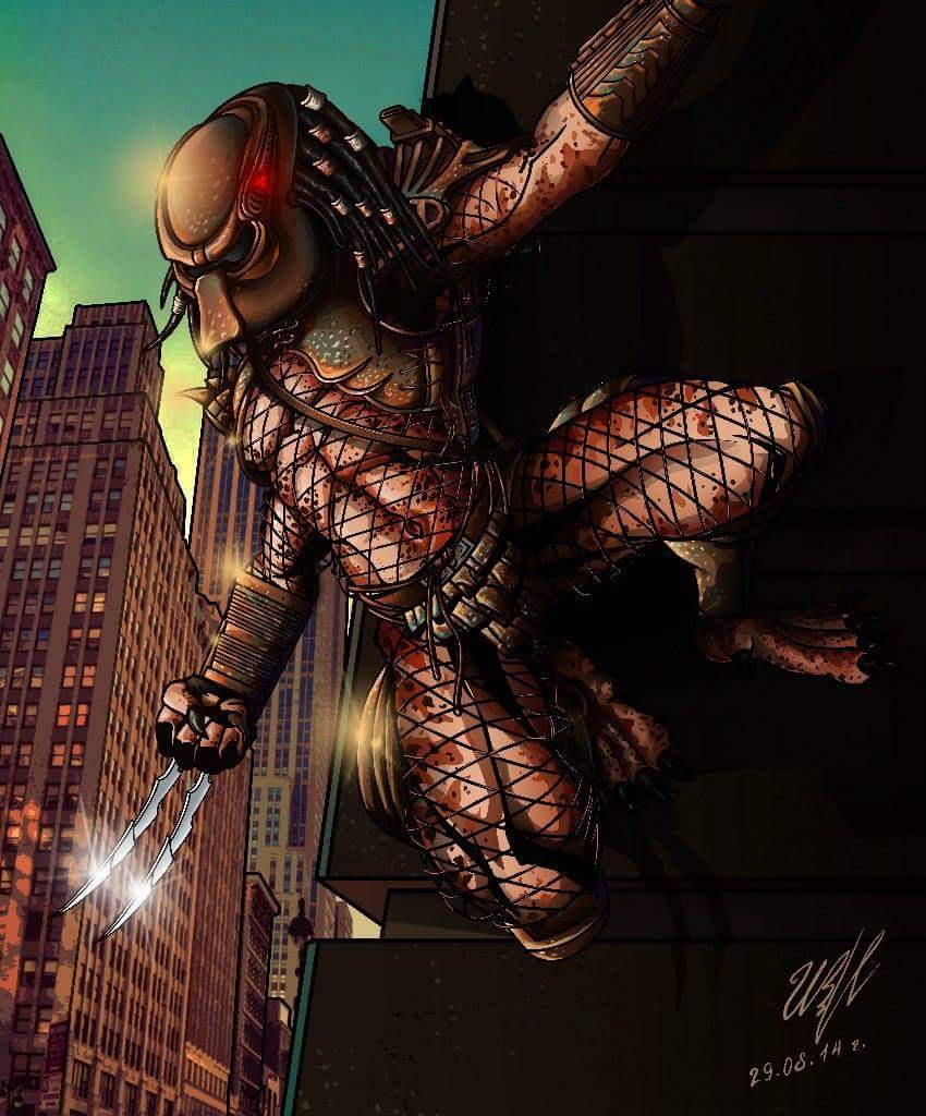 City Hunter PREDATOR fan art (Predator Movie Images Image Gallery)