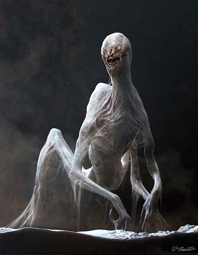 Concept for Deacon Alien by Ivan Manzella