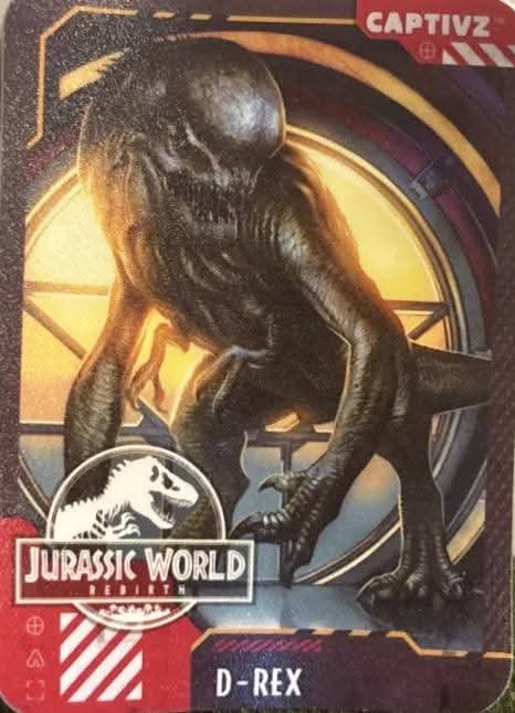 D-Rex Captivz Card Artwork