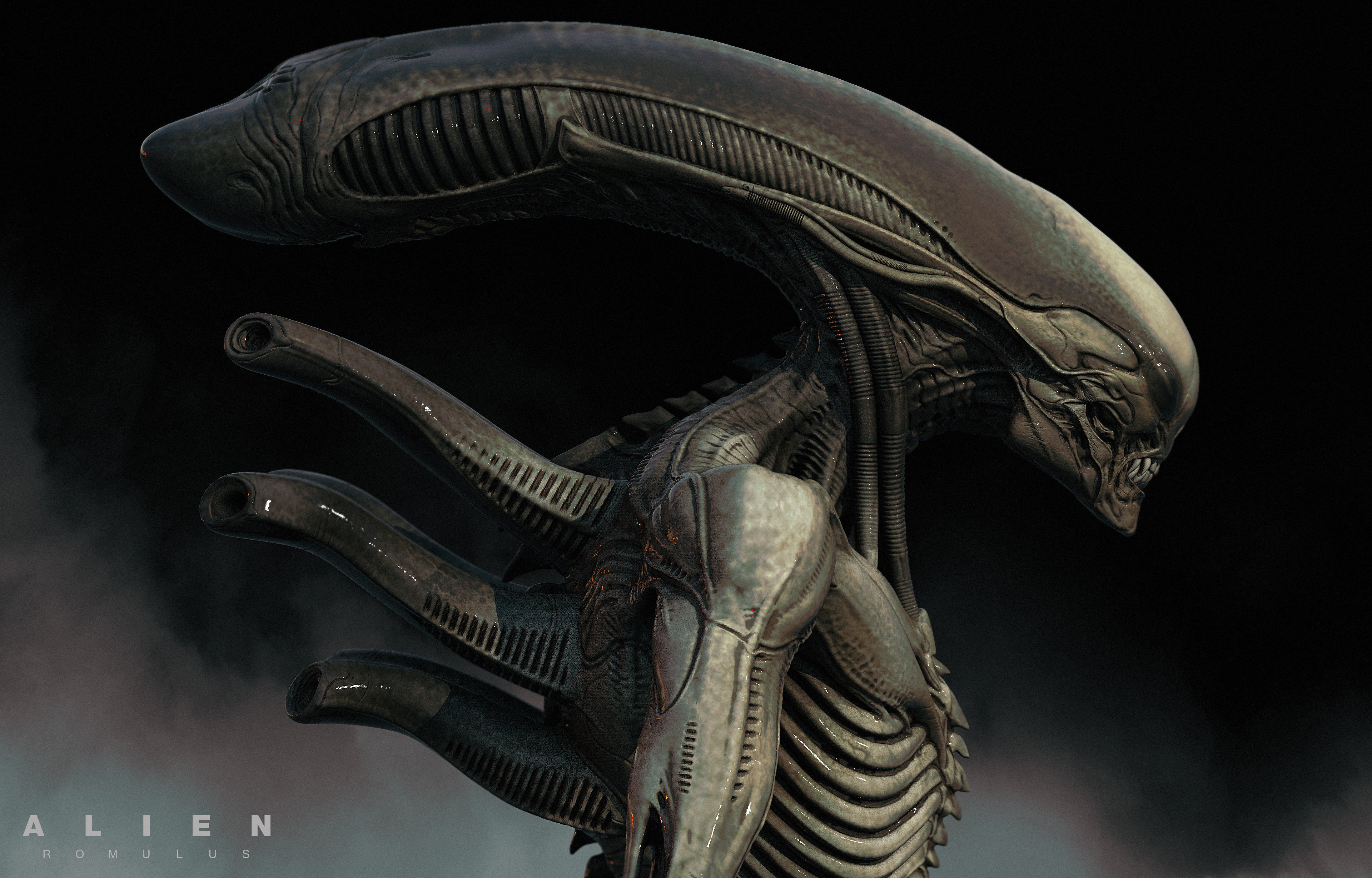 Early Alien: Romulus Xenomorph design