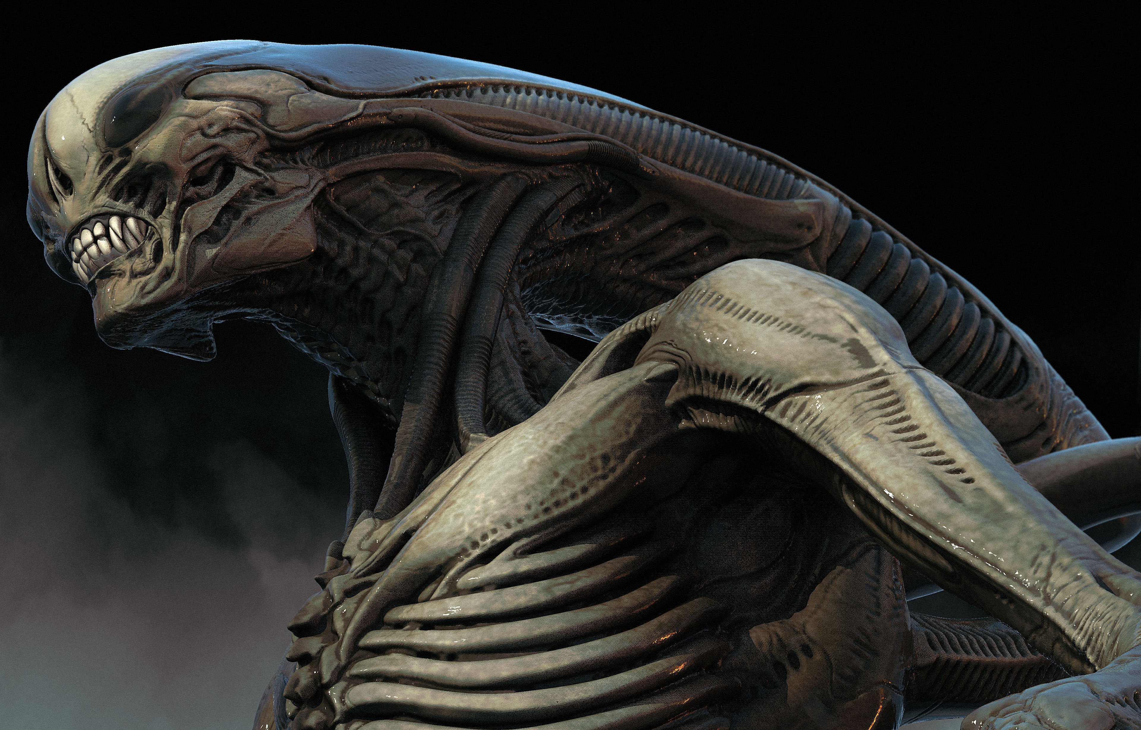 Early Alien: Romulus Xenomorph design