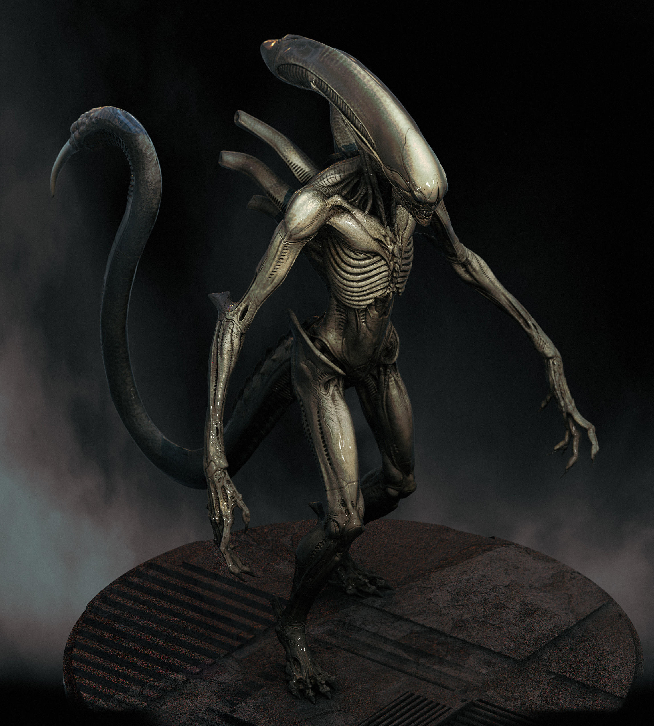 Early Alien: Romulus Xenomorph design