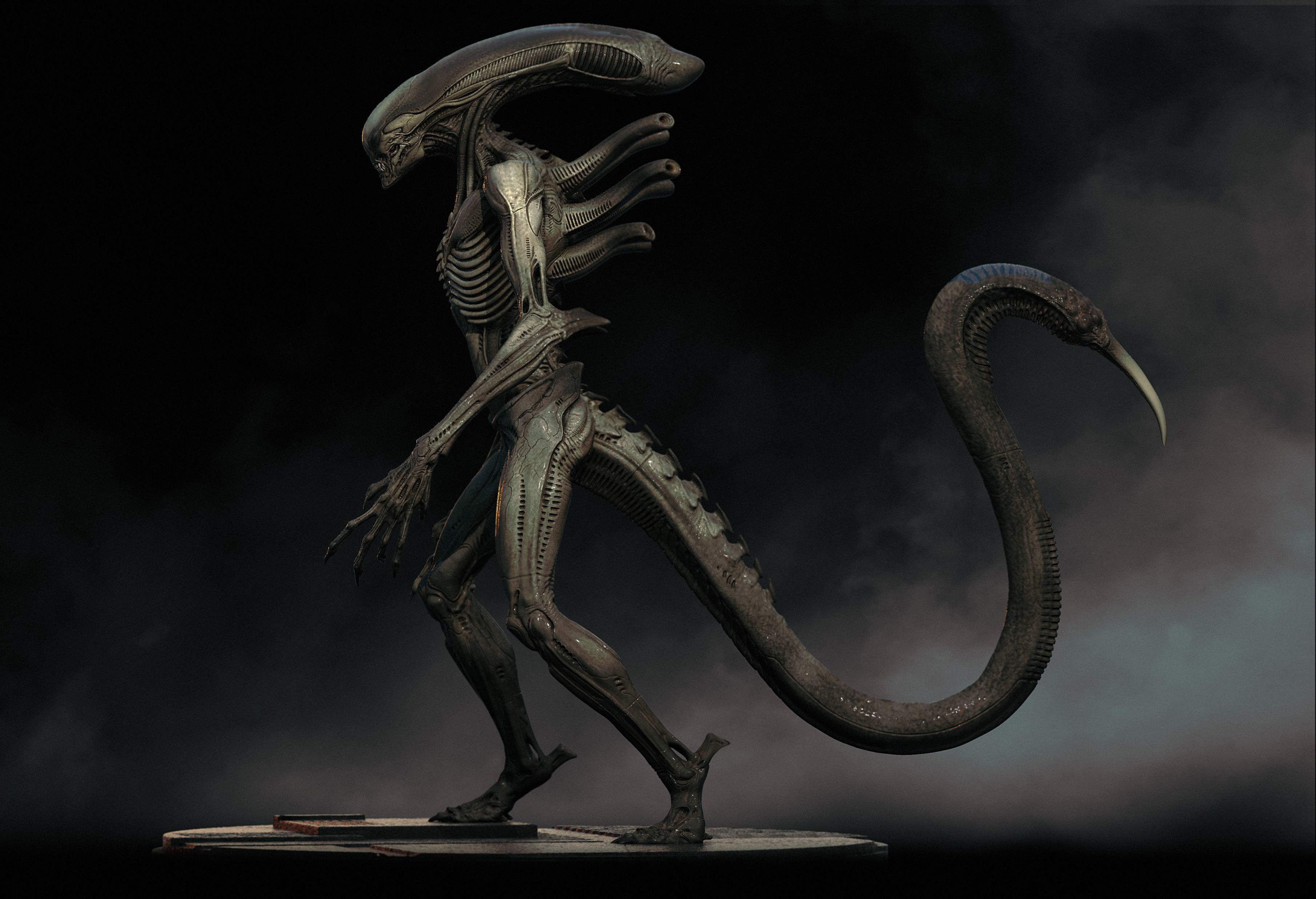 Early Alien: Romulus Xenomorph design