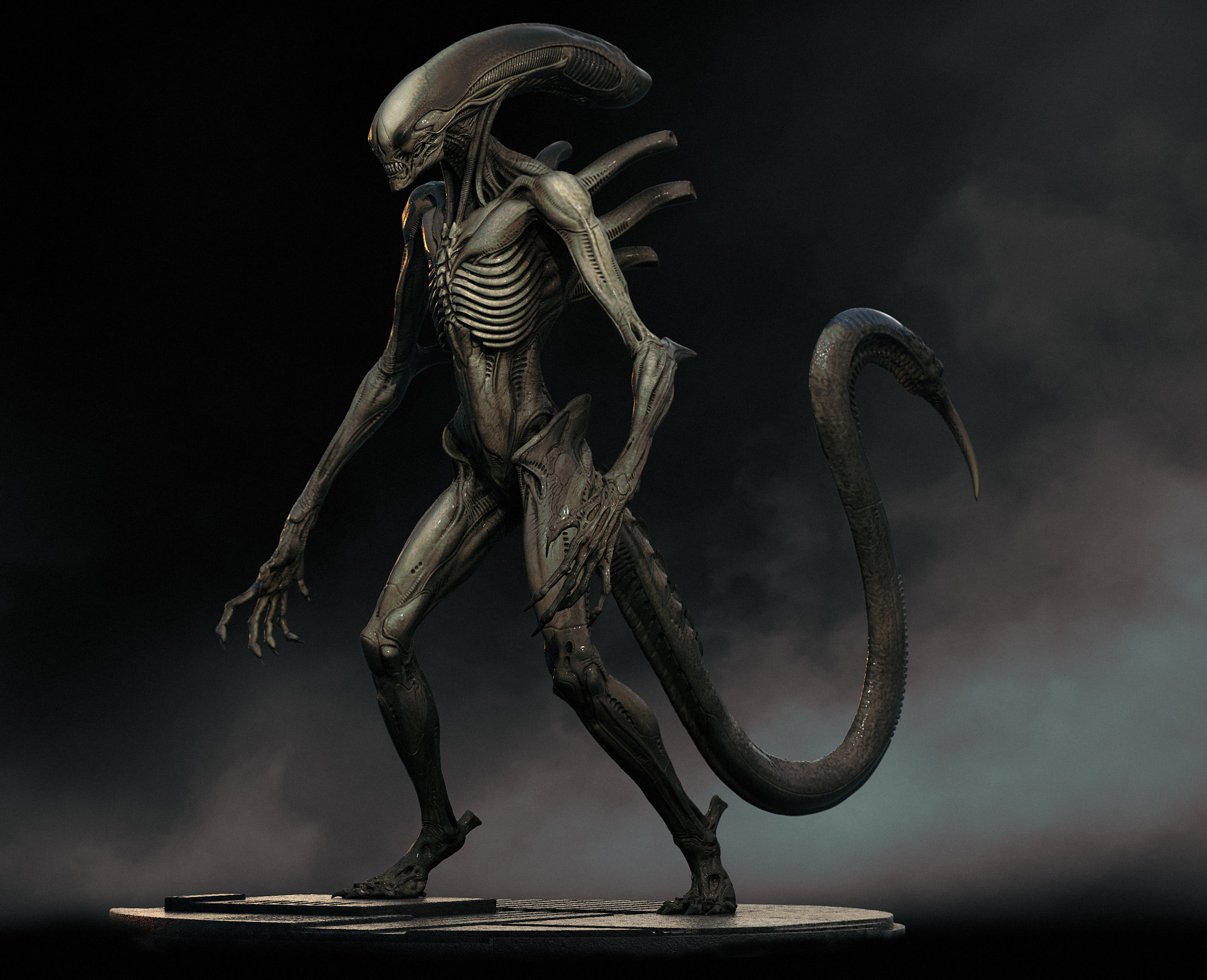 Early Alien: Romulus Xenomorph design