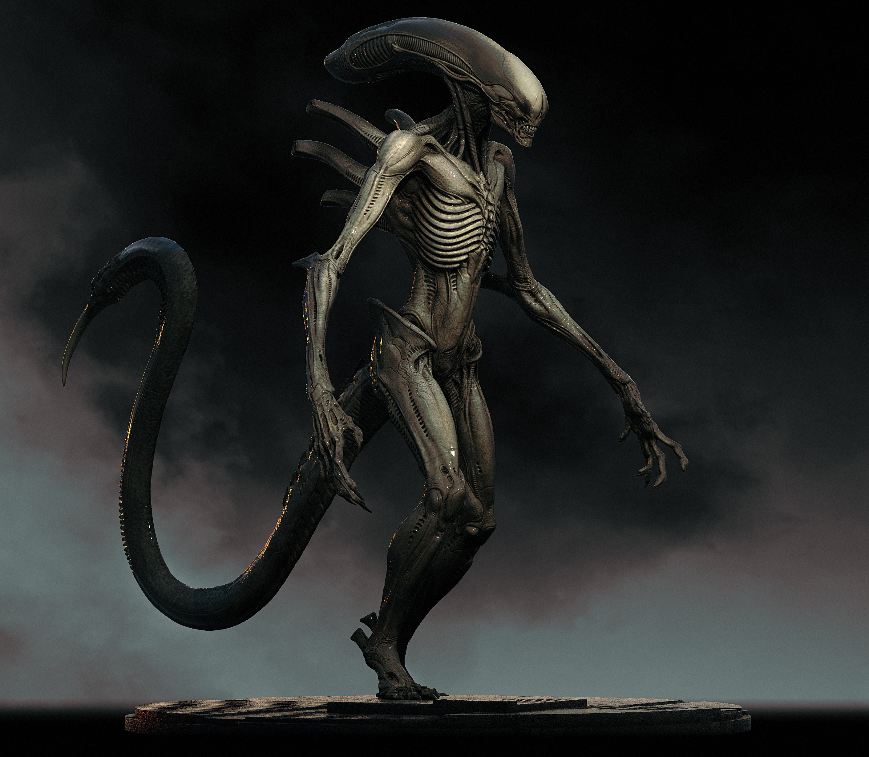 Early Alien: Romulus Xenomorph design