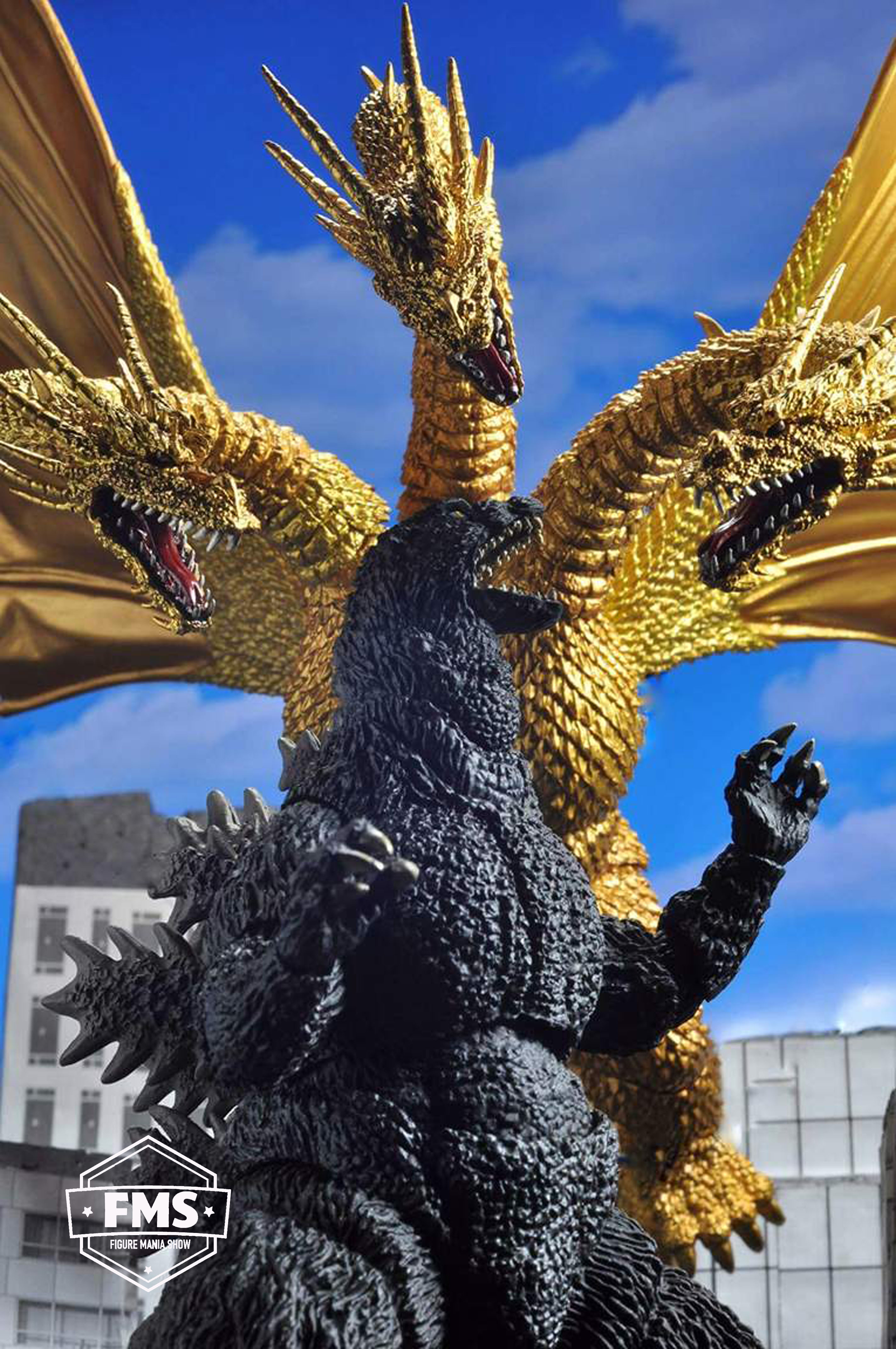 FMS Toy Photography - SHMA Godzilla vs King Ghidorah