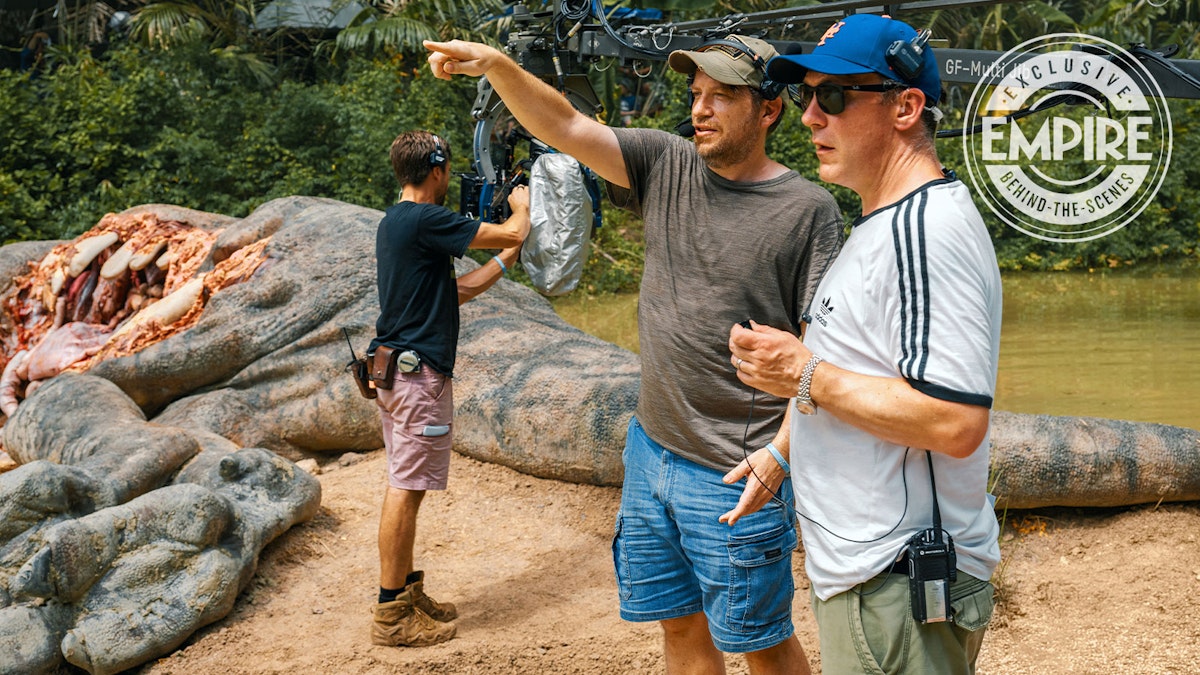 Gareth Edwards on Jurassic World Rebirth set