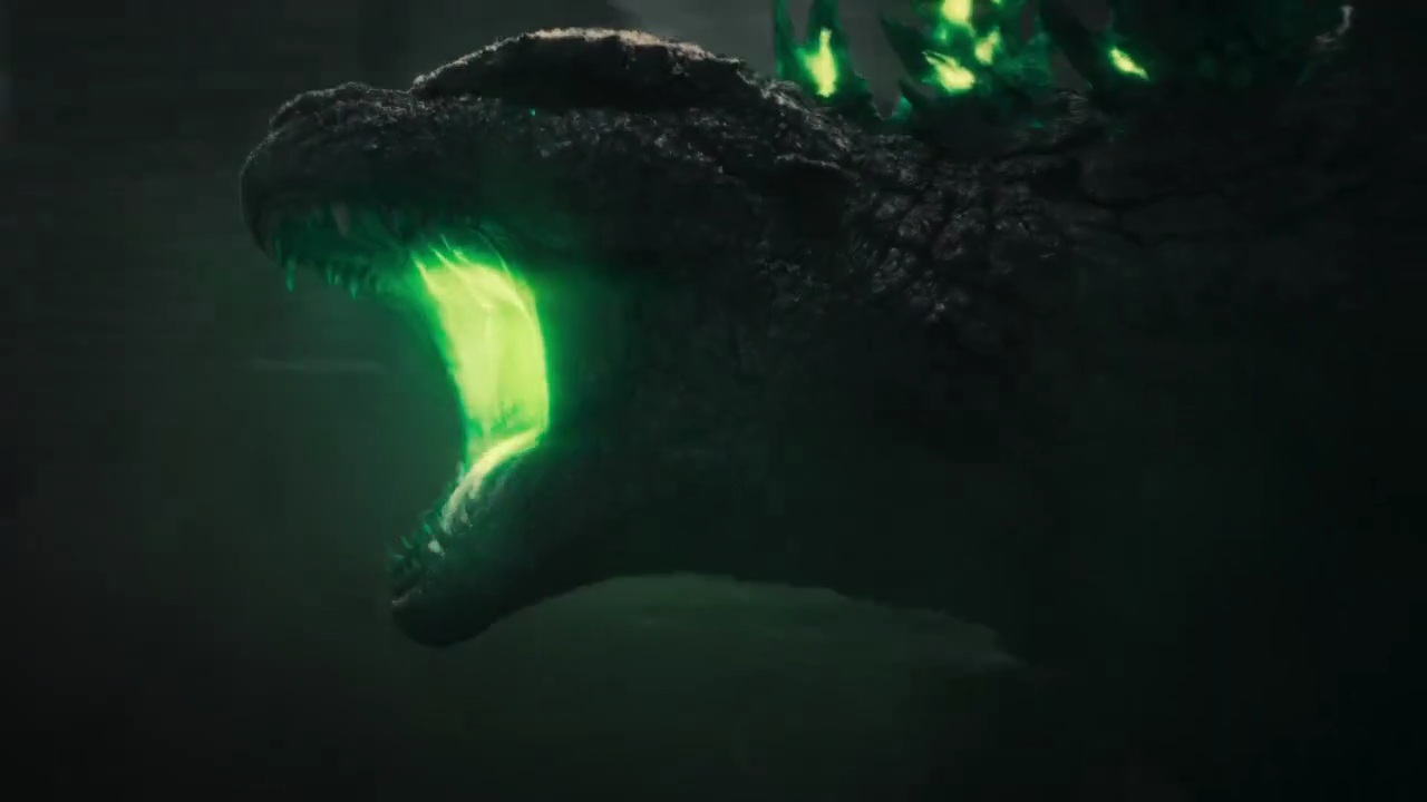 Godzilla's New Green Atomic Breath