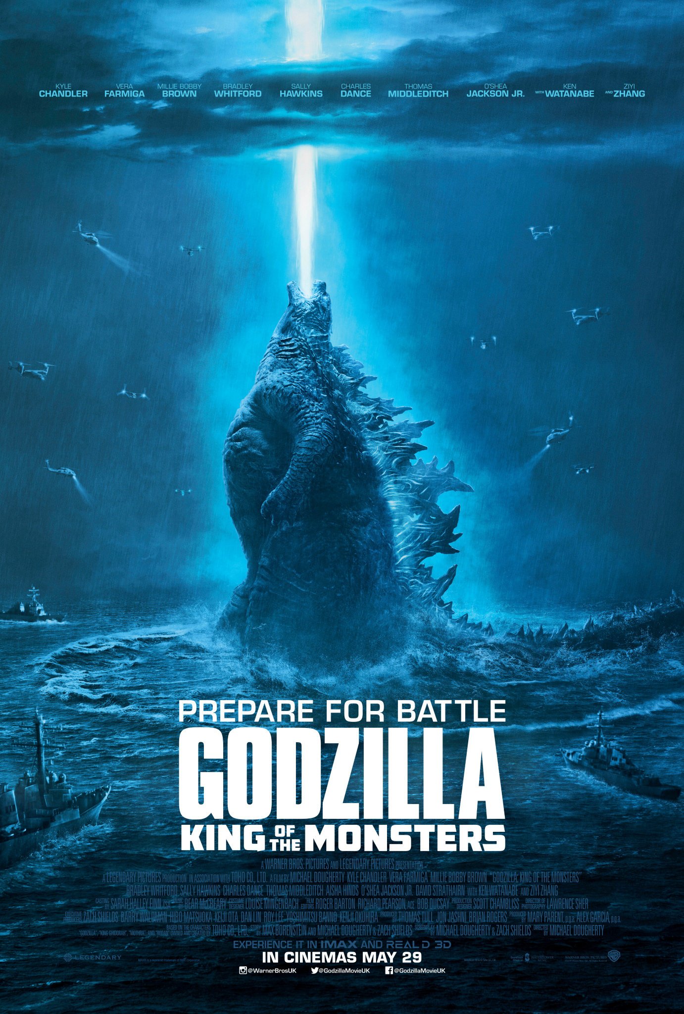 Godzilla 2 UK Poster