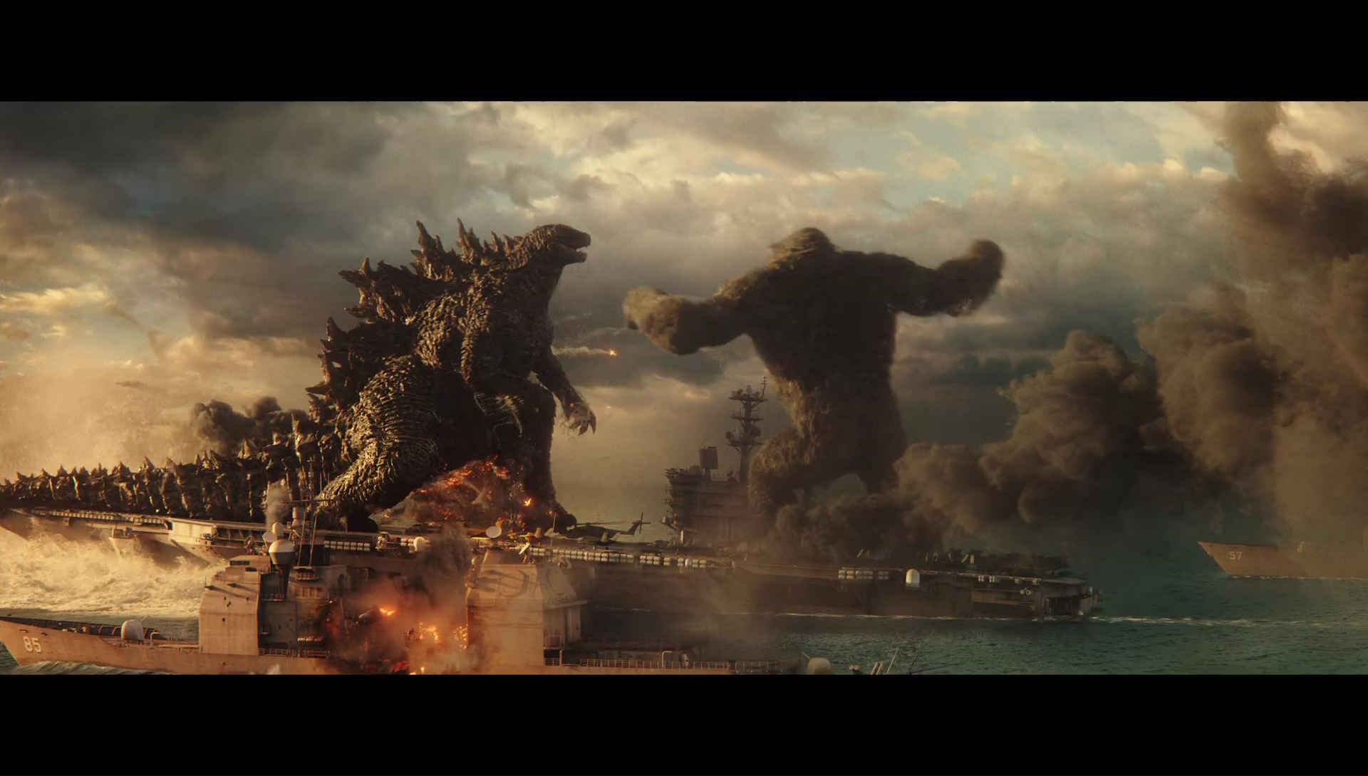 Godzilla vs. Kong Trailer 1 Screenshots (Godzilla vs. Kong 2021 Trailer