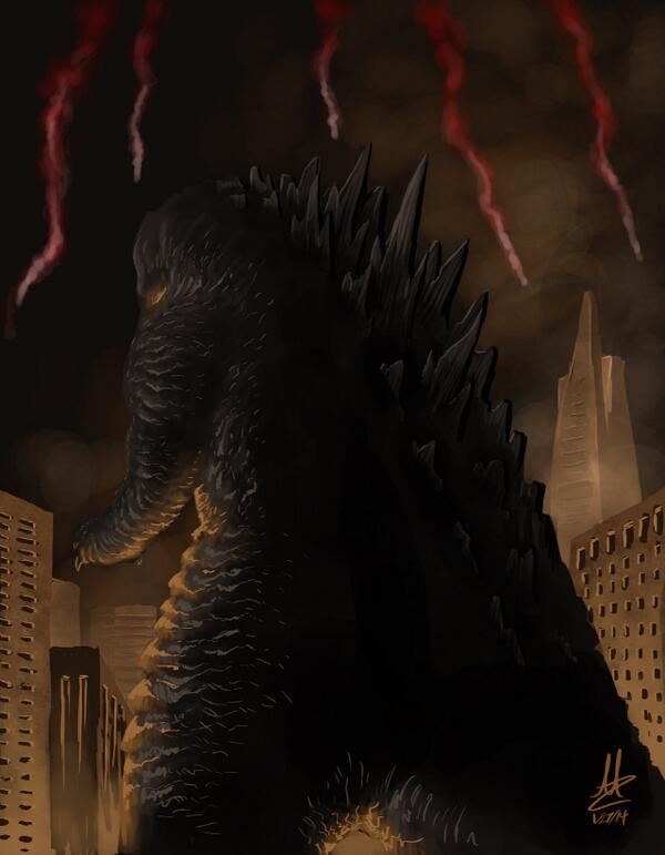 New Godzilla 2014 Fan Art
