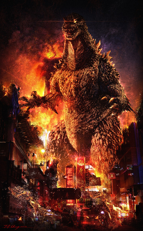 Fan Godzilla 2014 Concept Art