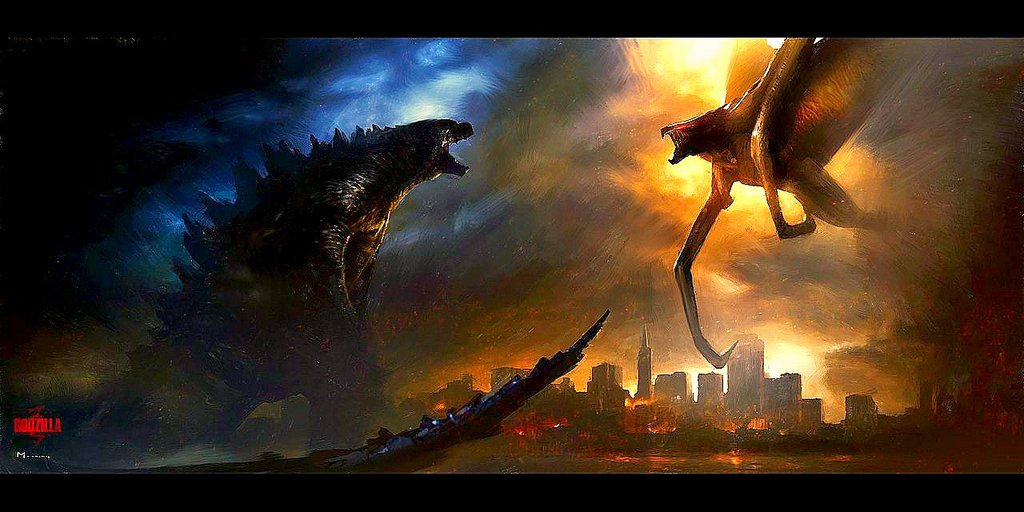 Godzilla vs. MUTO by KingKaijus