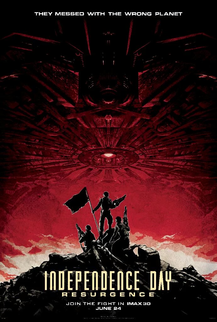 Independence Day: Resurgence IMAX poster