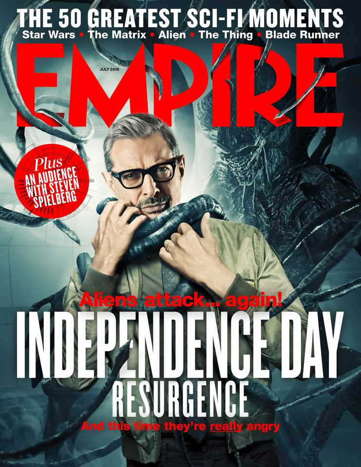 Jeff Goldblum featured on cover of The Hollywood Reporter