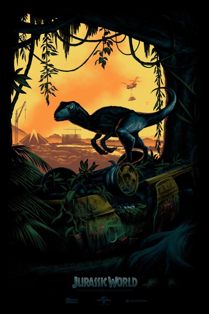 Jurassic World SDCC Exclusive Poster