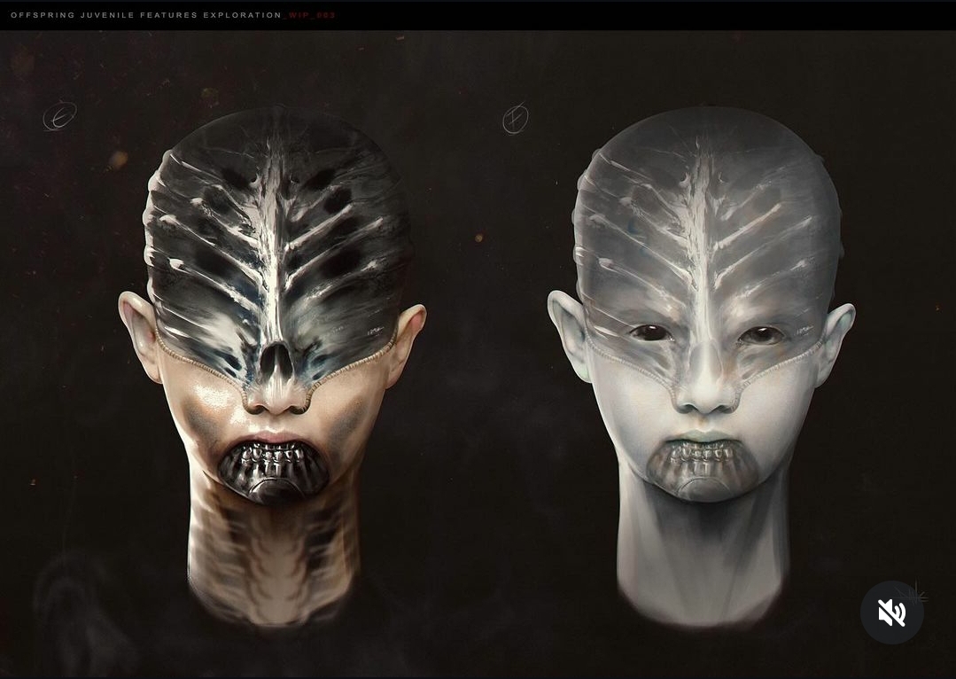 Juvenile Offspring concept by Dane Hallett