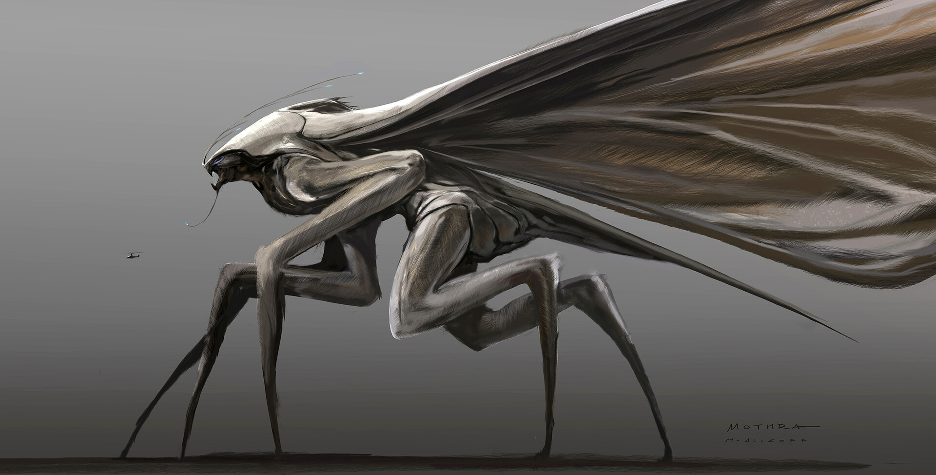 KOTM Mothra Concept Art