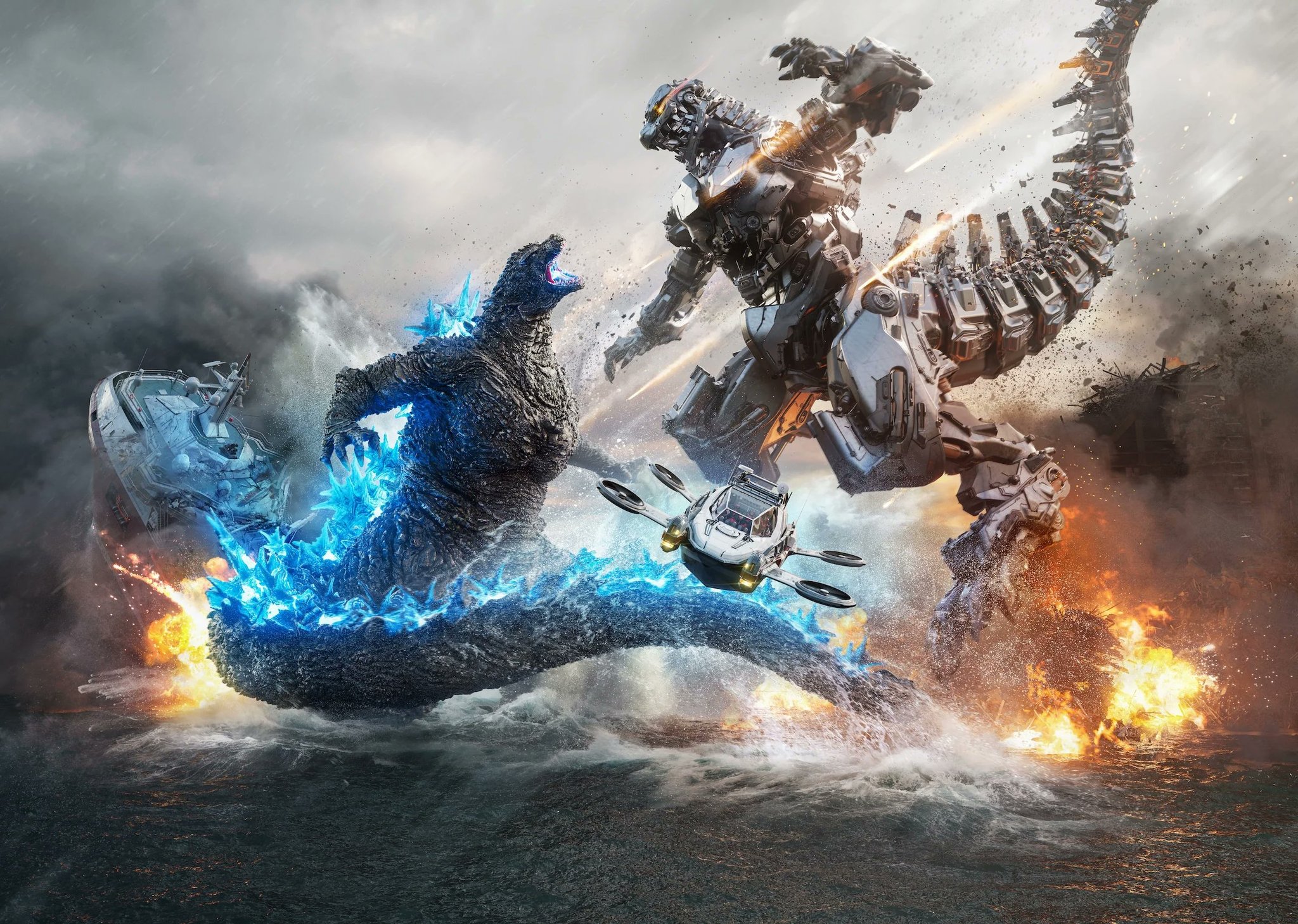 New Mechagodzilla design by Takashi Yamazaki