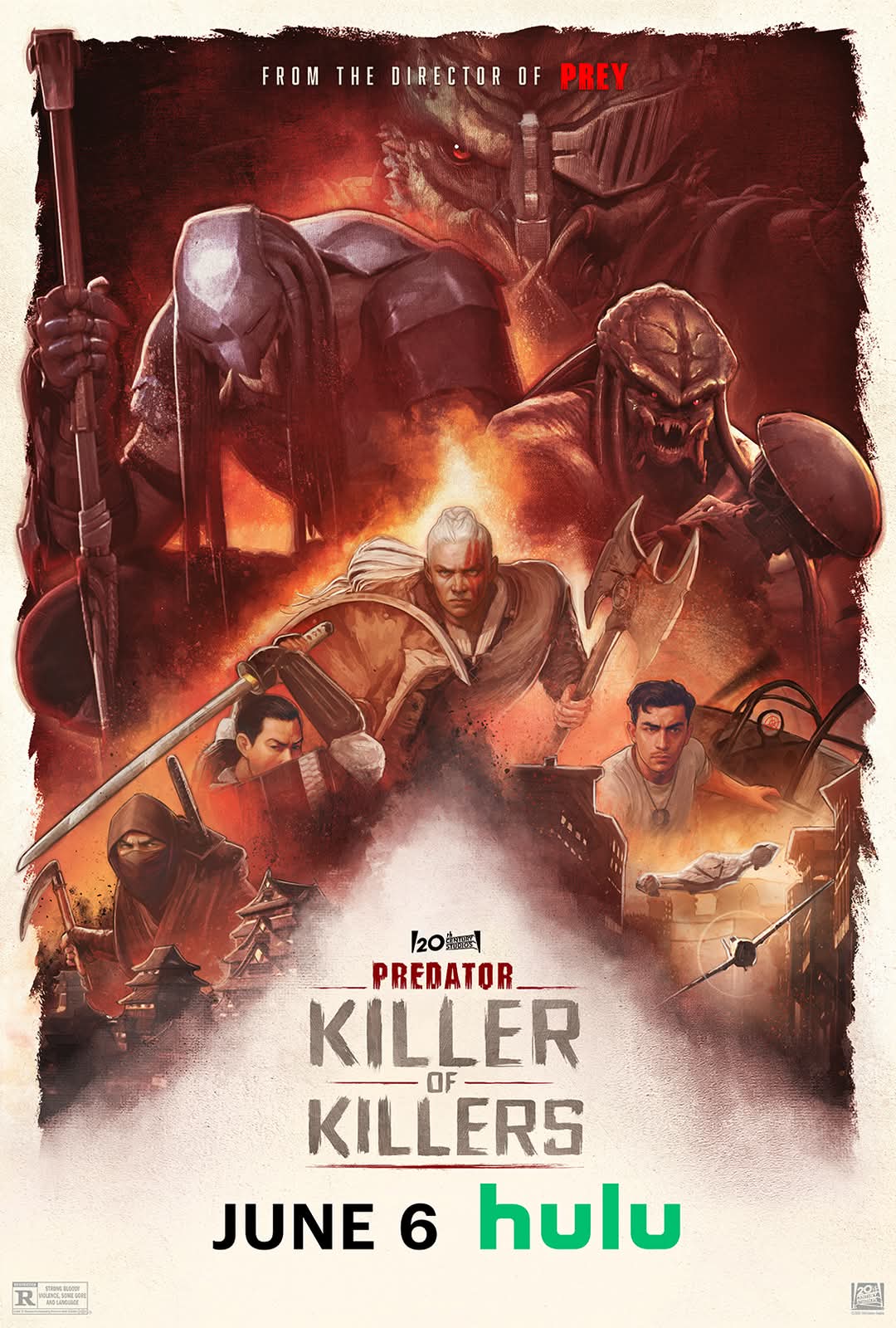 New Predator: Killer of Killers anime poster