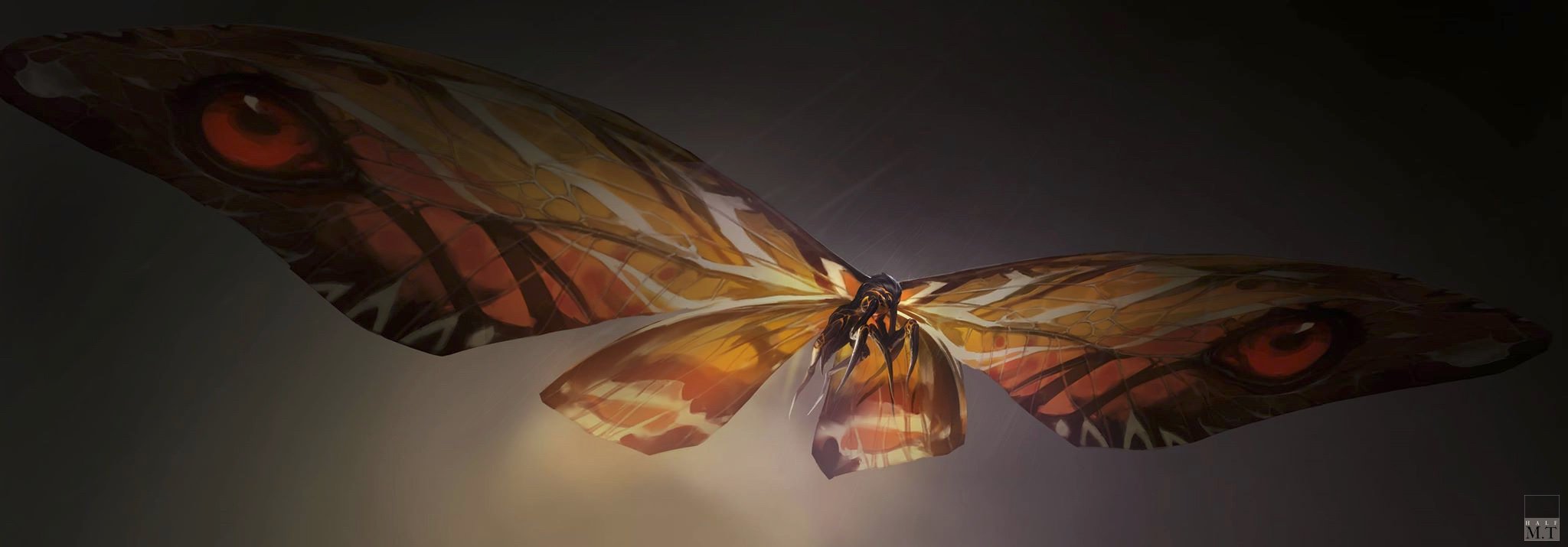 Official Mothra Concept Art.