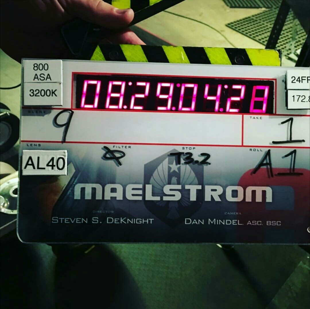 Pacific Rim: Maelstrom clapperboard