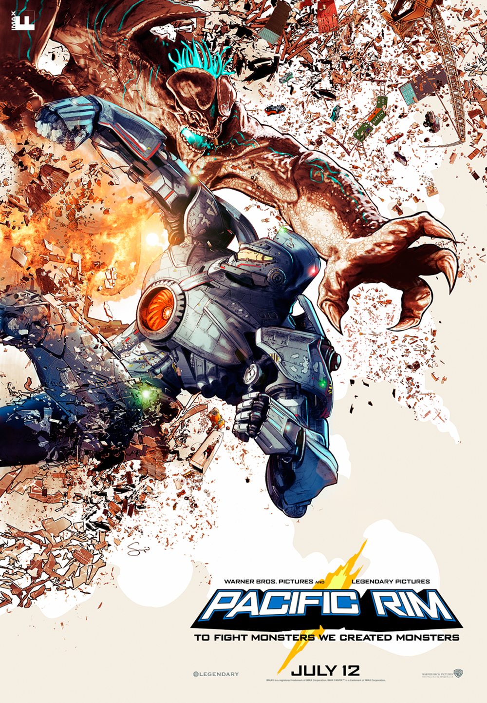 Pacific Rim IMAX FanFix Poster