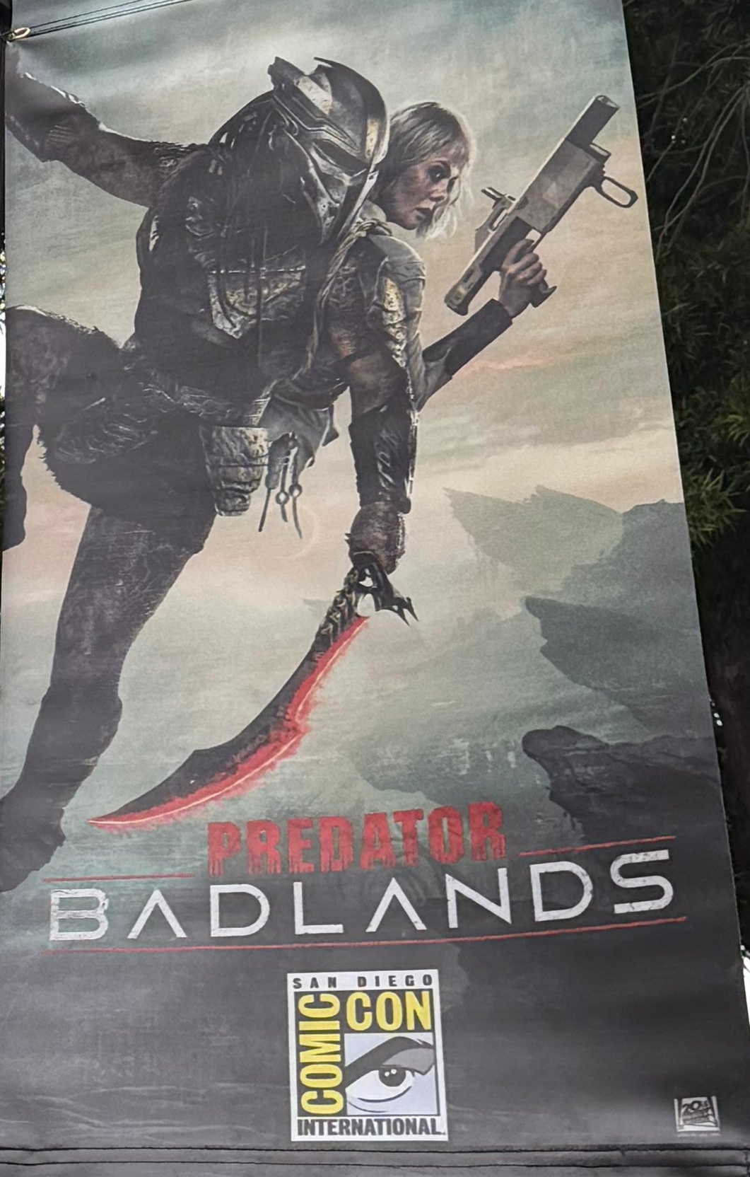 Predator: Badlands Comic-Con Poster