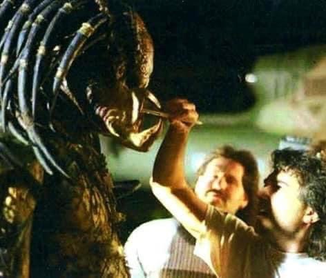 Predator behind the scenes