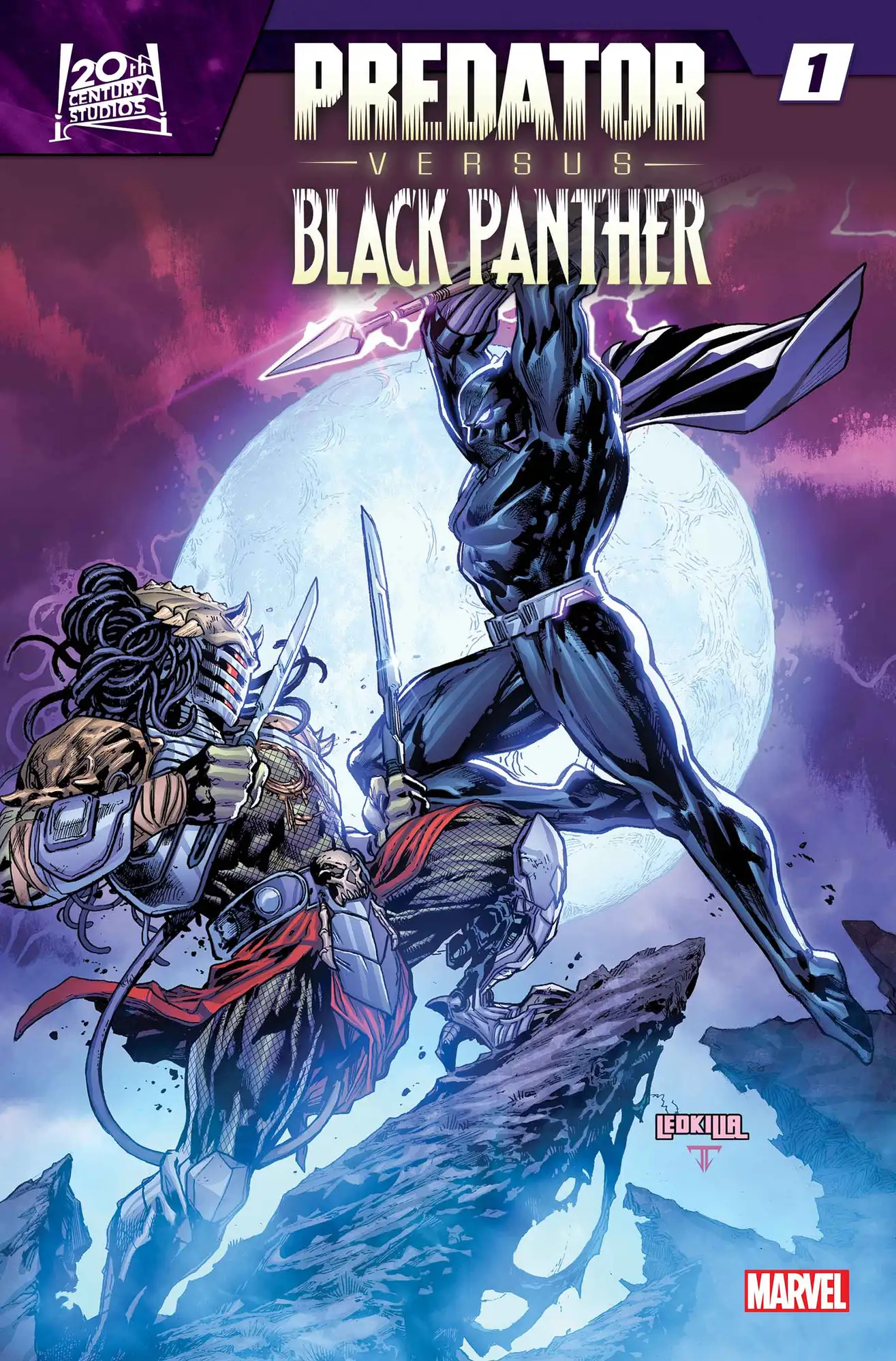 Predator vs. Black Panther cover art