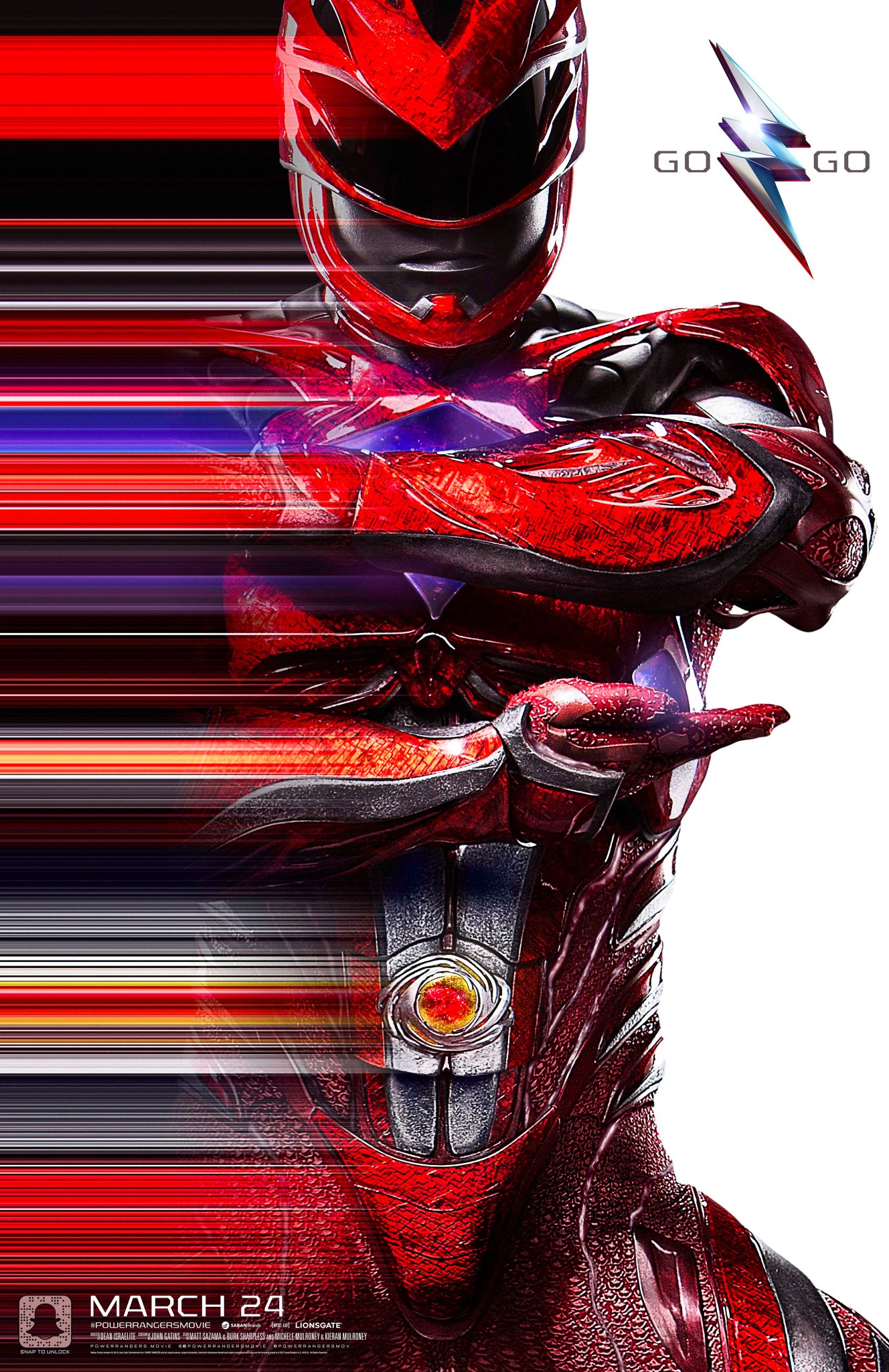 Red Power Ranger poster