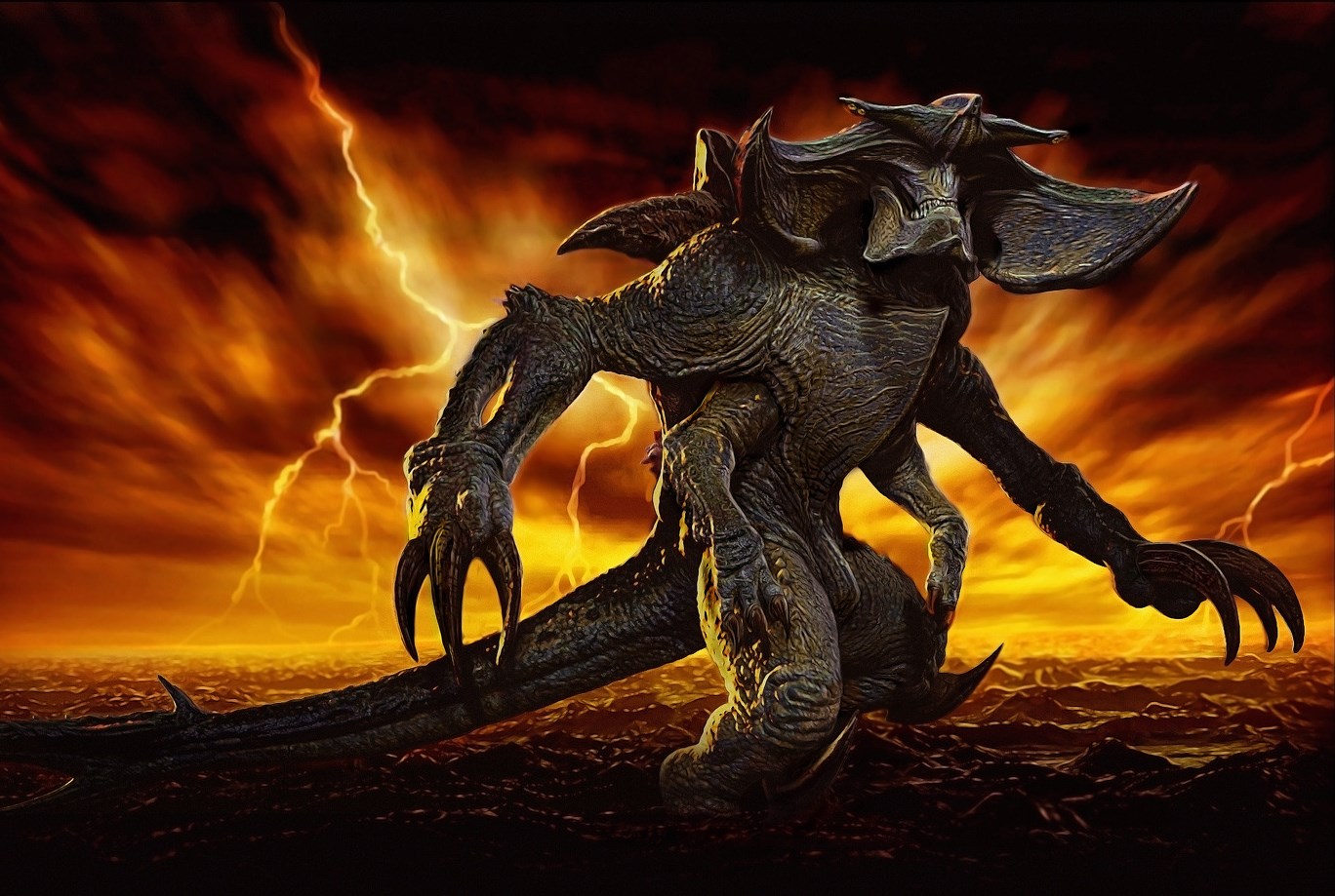 Scunner Kaiju Concept Art