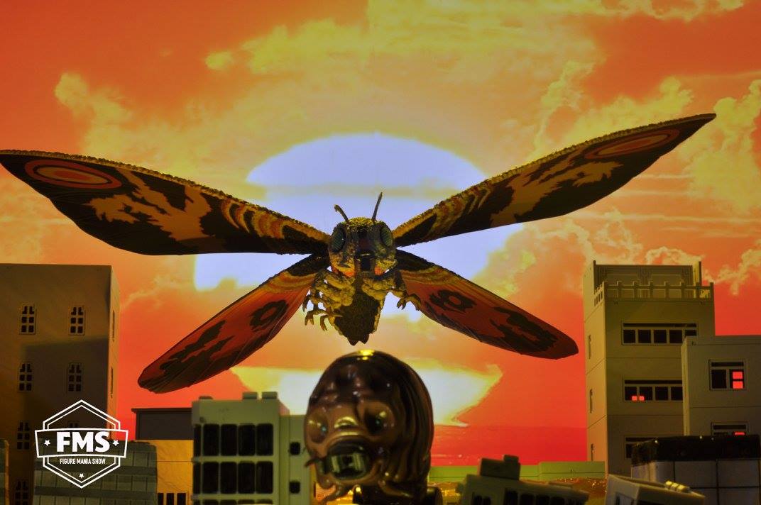 SHMA Mothra Special Color Version. Toy photography art.