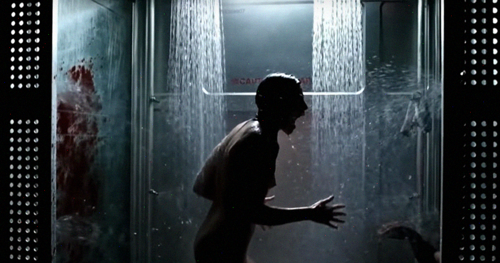 SHOWER SCENE