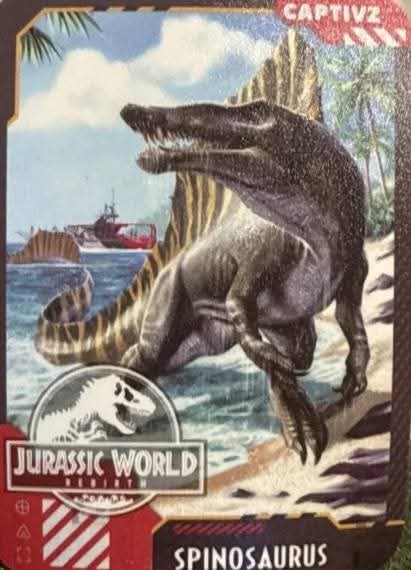 Spinosaurus Captivz Card Artwork