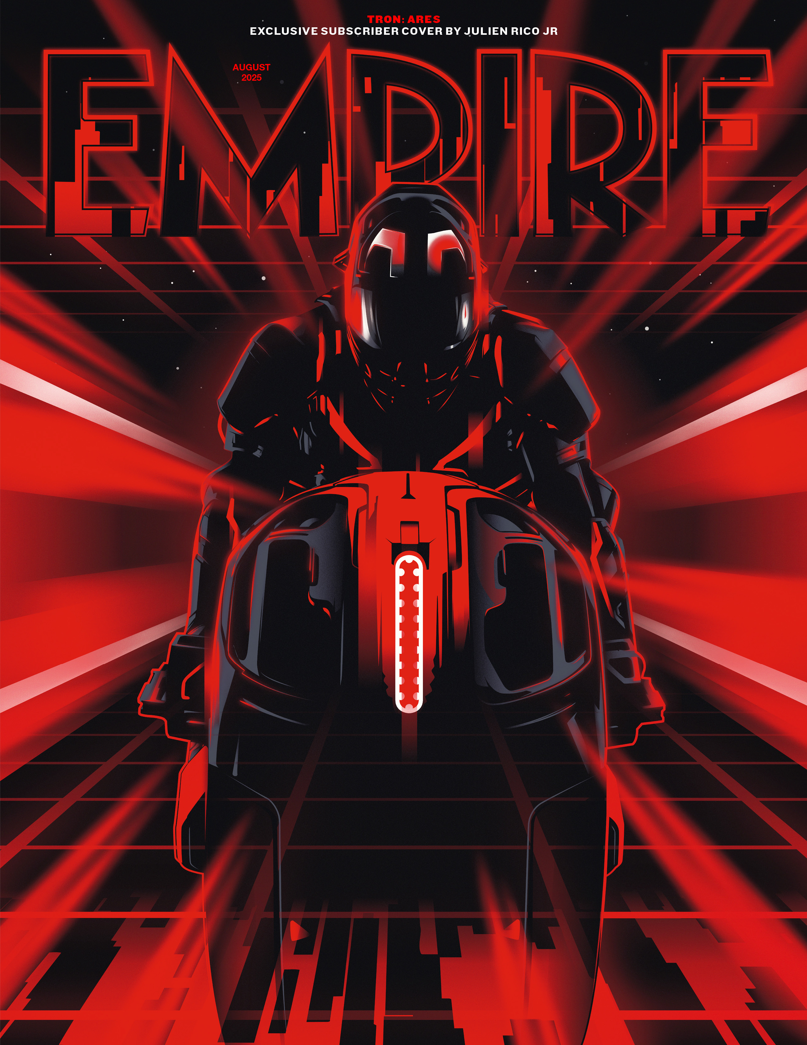 Tron: Ares Empire poster by Julien Rico Jr.